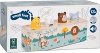 Small Foot - houten dansende dieren met geluiden safari fsc - thumbnail