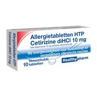 Healthypharm Cetirizine Tabletten 10st - thumbnail