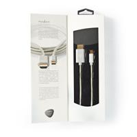 Nedis USB-C Adapter | USB-C Male naar HDMI | 2 m | 1 stuks - CCTB64655AL20 CCTB64655AL20 - thumbnail