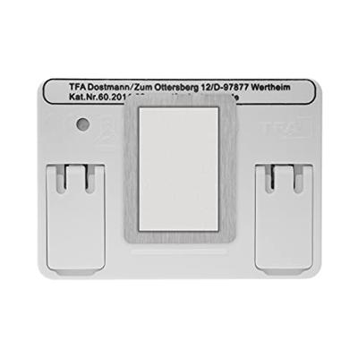 TFA Dostmann 60.2014.02 Wekker Kwarts Wit Alarmtijden 1