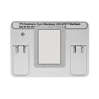 TFA Dostmann 60.2014.02 Wekker Kwarts Wit Alarmtijden 1 - thumbnail