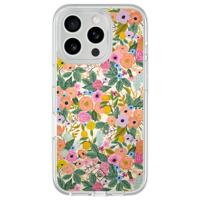 iPhone 16 Pro Max hybride hoesje - Pink gardens - thumbnail