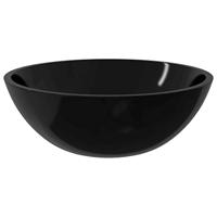 Wasbak 50x37x14 cm glas zwart - thumbnail