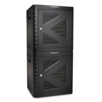 Kensington Charge & Sync Cabinet, Universeel Tablet, 10 Tablets Per Keer, Geschikt voor iPads, Galaxy Tabs, Kindles en Meer, Ingebouwde koelventilator, 43 x 40 x 35 Centimeter, Zwart, K67862EU - thumbnail