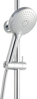 Saqu Total Control regendoucheset met 3 straalsoorten en planchet Ø30cm chroom