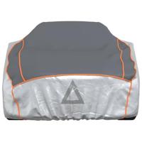 VidaXL Autohoes voor sedan hagelbescherming xl zilverkleurig en grijs - thumbnail