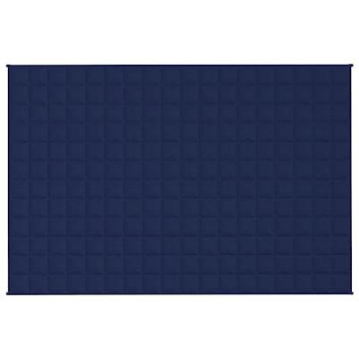 Verzwaringsdeken 122x183 cm 9 kg stof blauw Verzwaringsdeken 122x183 cm 9 kg stof blauw