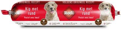 Rodi Dierenvoeding Kip met Rund 400g Smolke - Smolke