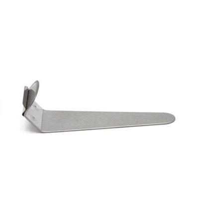 Prijskaarthouder metaal rvs 75x27mm