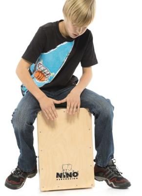 Nino Percussion NINO952 17.75 inch cajon naturel