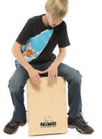 Nino Percussion NINO952 17.75 inch cajon naturel - thumbnail