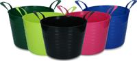 Emmer V-Trug Flexi 14 l Blauw - thumbnail