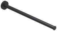 IVY Handdoekrek - vast - enkel - 38cm - Mat zwart PED 6500152 - thumbnail