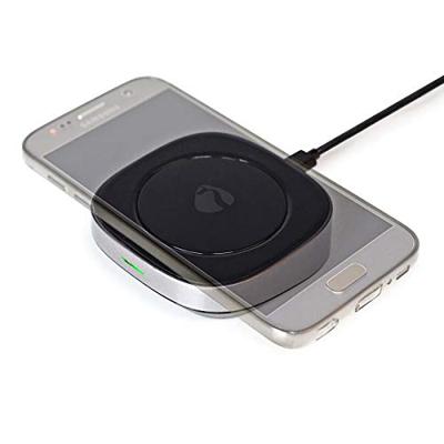 Nedis wchaq10w2bk snellader snelle draadloze oplader 10 w 2,0 a gevoed over usb Nedis wchaq10w2bk snellader snelle draadloze oplader 10 w 2,0 a gevoed over usb