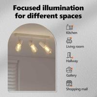 VidaXL Plafondspot met schijnwerpers nikkel 38 x 6,5 x 11,5 cm metaal - thumbnail