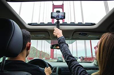 JOBY Kit GripTight 500 Action Kit, Treppiede per Iphone, Smartphone, Vlogging, Video, Action Camera, JB01515-BWW