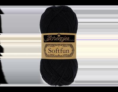 Scheepjes softfun - 2408 Black