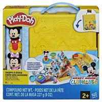 Play-Doh Disney Junior Creëer een Verhaal, Draagbare boetseerkleiset, Creatieve activiteiten met Mickey & Minnie, Geschikt voor kinderen vanaf 2 jaar - thumbnail
