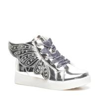 Scapino Blue Box hoge sneakers zilver - thumbnail