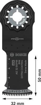 Bosch Accessoires PRO AIZ 32 BSPIB invalzaagblad | 32 x 50 mm | 10 stuks - 2608669072 Bosch Accessoires PRO AIZ 32 BSPIB invalzaagblad | 32 x 50 mm | 10 stuks - 2608669072