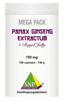 SNP Panax ginseng extract megapack 750 Capsules - thumbnail