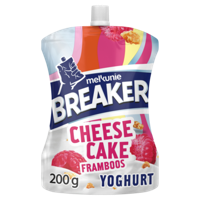 Melkunie Breaker Specials Cheesecake Raspberry Yoghurt 200 g bij Jumbo - thumbnail