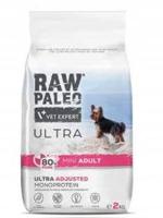 RAW PALEO Ultra Pork Mini Adult - droog hondenvoer - 2kg - thumbnail