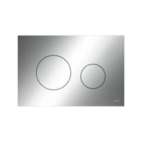 Bedieningsplaat Toilet TECE Loop Kunststof Glans Chroom - thumbnail