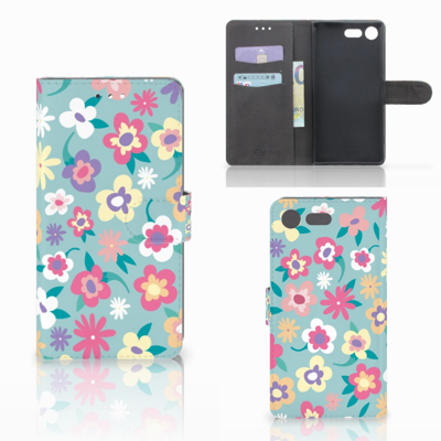Sony Xperia XZ Premium Hoesje Flower Power