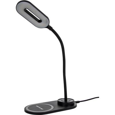 LED Bureaulamp met Telefoonoplader
                 - Zwart