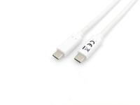Equip 128362 USB 3.2 Gen 1 5Gbps 60W USB Type-C 2m Wit - thumbnail