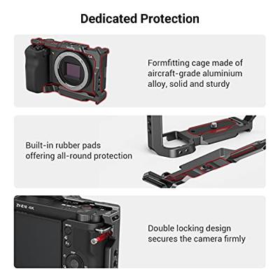 SmallRig 3538 Cage with Grip for Sony ZV-E10