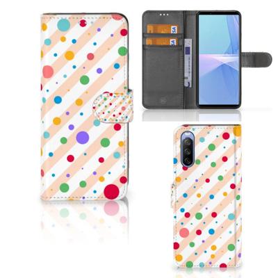 Sony Xperia 10 III | Telefoon Hoesje | Dots Sony Xperia 10 III | Telefoon Hoesje | Dots
