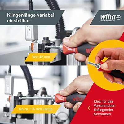 Wiha Schroevendraaier met wisselschachtenset SYSTEM 4, 12-delig - thumbnail