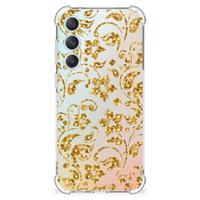 Samsung Galaxy S23 FE Case Gouden Bloemen - thumbnail