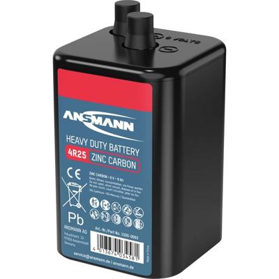 Ansmann 4R25 Speciale batterij 4R25 Veercontact Zink-kool 6 V 9000 mAh 1 stuk(s) Ansmann 4R25 Speciale batterij 4R25 Veercontact Zink-kool 6 V 9000 mAh 1 stuk(s)