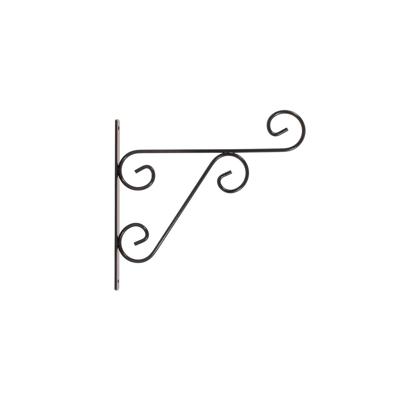 Wandhaak L29Cm Rond Ijzer Antraciet voor bloempot ijzer Artevasi - Artevasi