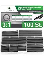 Quadrios 201711CA002 Krimpkous assortiment Zwart Krimpverhouding:3:1 1 set(s) - thumbnail