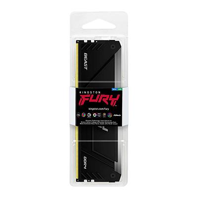 Kingston Technology FURY 32GB 3200MT/s DDR4 CL16 DIMM Beast RGB (KF432C16BB2A/32)