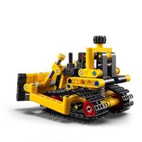 LEGO 42163 Technic Bulldozer, constructiespeelgoed voor kinderen, graafmachinevoertuig - thumbnail