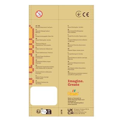 Hama strijkkralenmix gestreept (091), 1000st.