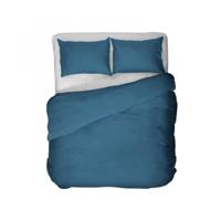 Kayori dekbedovertrek Kiyo Tencel Donkerblauw - thumbnail