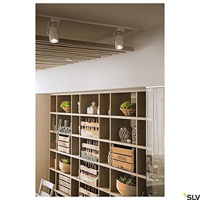 SLV Witte railEuro Spot 3-fase GU10 - 153851