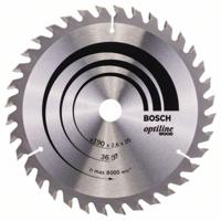 Bosch Accessoires Cirkelzaagblad Optiline Wood 190 x 20/16 x 2,6 mm, 36 1st - 2608640613 - thumbnail