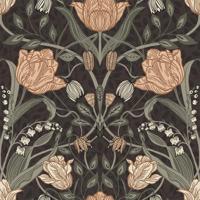 Dutch Wallcoverings Gronhaga - Filippa Brown - Bruin - thumbnail