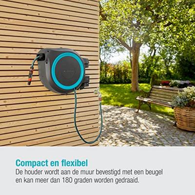 Gardena Wandslangenbox RollUp M/L 25m - thumbnail