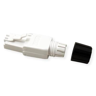 ROLINE veldmontage RJ-45 connector Cat.6A (Klasse EA), UTP, wit