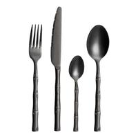 Amefa Karma Bestekset 16-delig - Zwart - thumbnail