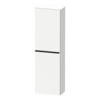 Hoge Kast Duravit D-Neo Kolomkast Wand 132 cm Rechtsdraaiend Mat Wit - thumbnail