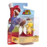 Super Mario Action Figure - Koopa Paratroopa with Wings (Red) - thumbnail